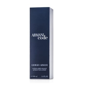 armani code aftershave lotion