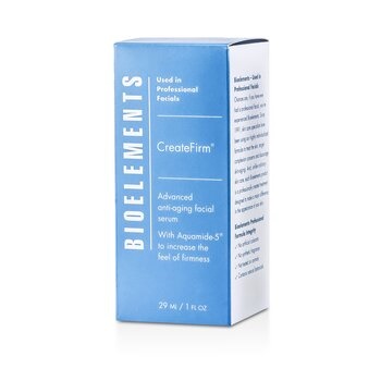 Bioelements CreateFirm - Advanced Anti-Aging Facial Serum (For Very Dry, Dry, Combination, Oily Skin Types)