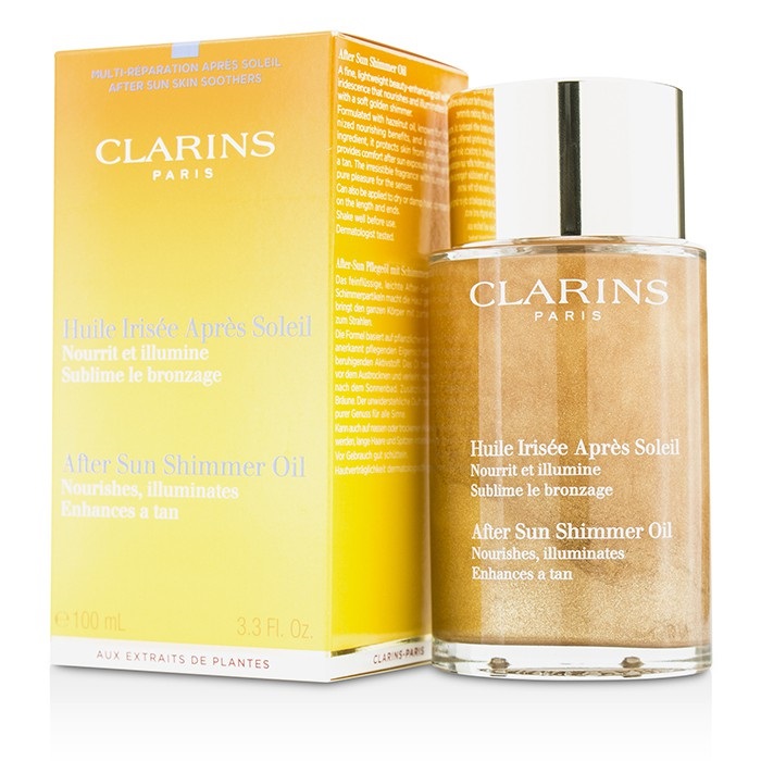 Clarins sun. Clarins Shimmer body Oil. Кларанс масло Шиммер. Clarins мерцающее масло для тела. Кларанс с мерцающим эффектом.