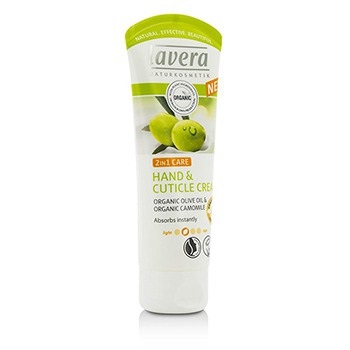 Lavera Organic Olive Oil & Camomile 2 In 1 Care Hand And Cuticle Cream 61947/107086