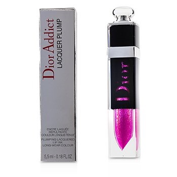 Christian Dior Dior Addict Lacquer Plump - # 677 Disco Dior (Glittery Pink)