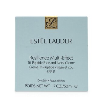 Estee Lauder Resilience Multi-Effect Tri-Peptide Face and Neck Creme SPF 15 - For Dry Skin