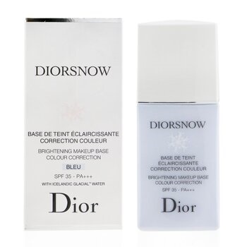 diorsnow brightening makeup base colour correction