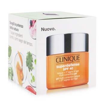 clinique superdefense gel spf 40