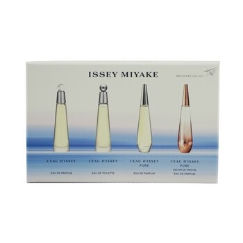 Issey Miyake L'Eau d'Issey Mini Coffret: EDT 3.5ml +EDP 3.5ml +Pure EDP 3.5ml +Pure Nectar De Parfum 3.5ml