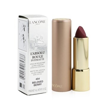 Lancome L'Absolu Rouge Intimatte Matte Veil Lipstick - # 454 Beloved Berry