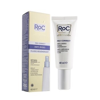 ROC Pro-Correct Anti-Wrinkle Rejuvenating Fluid - Advanced Retinol With Hyaluronic Acid