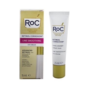 ROC Retinol Correxion Line Smoothing Eye Cream - Advanced Retinol With Exclusive Mineral Complex