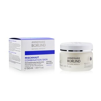 Annemarie Borlind Combination Skin System Balance Normalizing Night Cream - For Combination Skin