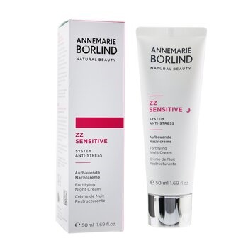 Annemarie Borlind ZZ Sensitive System Anti-Stress Fortifying Night Cream - For Sensitive Skin