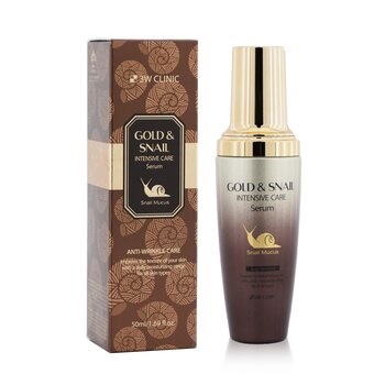 3W Clinic Gold & Snail Intensive Care Serum (Anti-Wrinkle)