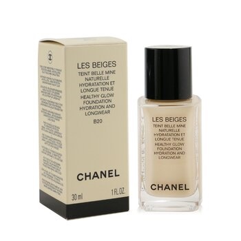 Chanel Les Beiges Teint Belle Mine Naturelle Healthy Glow Hydration And Longwear Foundation - # B20