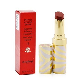 Sisley Phyto Rouge Shine Hydrating Glossy Lipstick - # 12 Sheer Cocoa