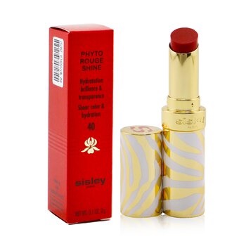 Sisley Phyto Rouge Shine Hydrating Glossy Lipstick - # 40 Sheer Cherry